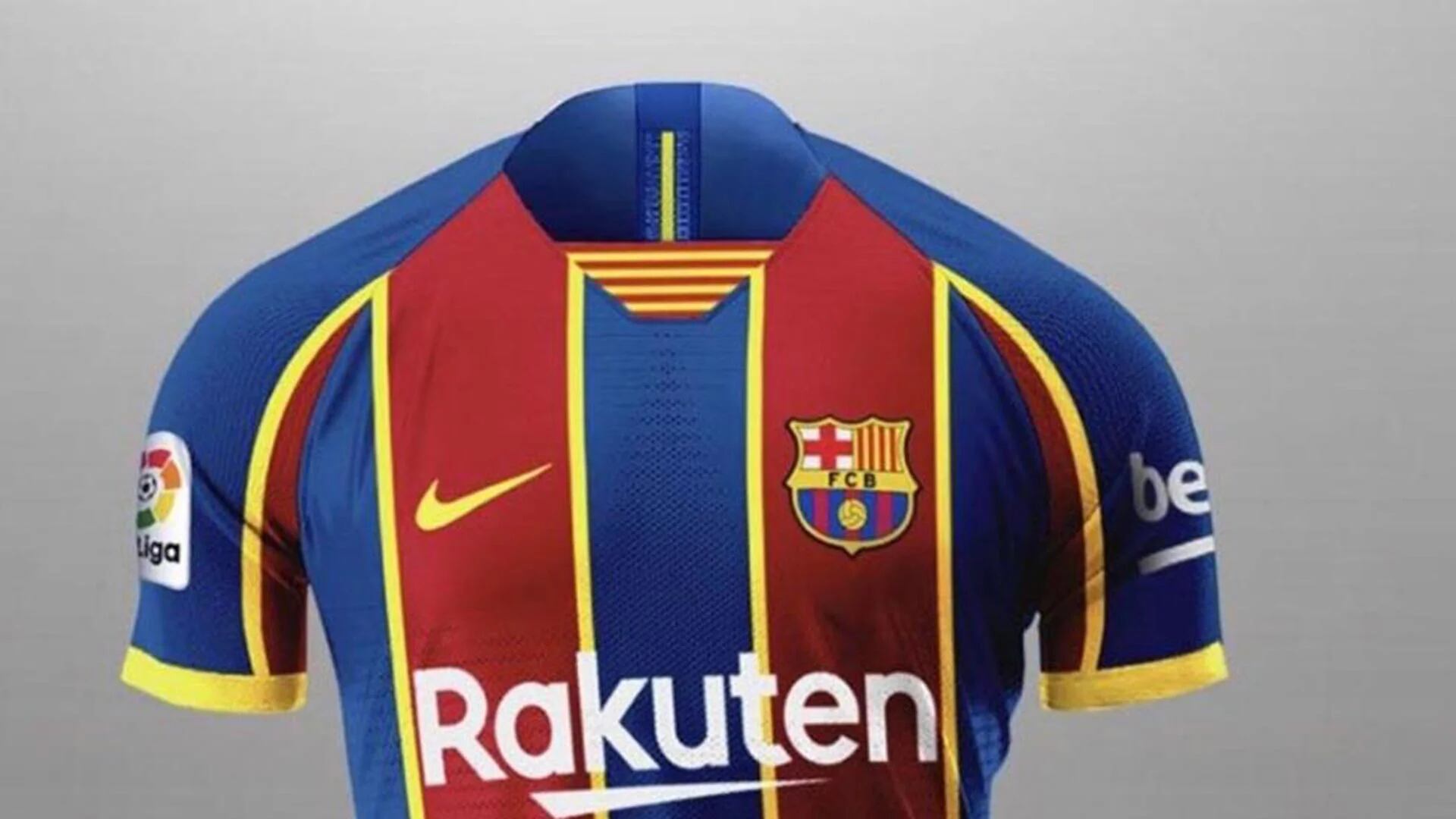 Se filtra la nueva camiseta del Barcelona: ¿será la próxima de Messi? - TyC  Sports