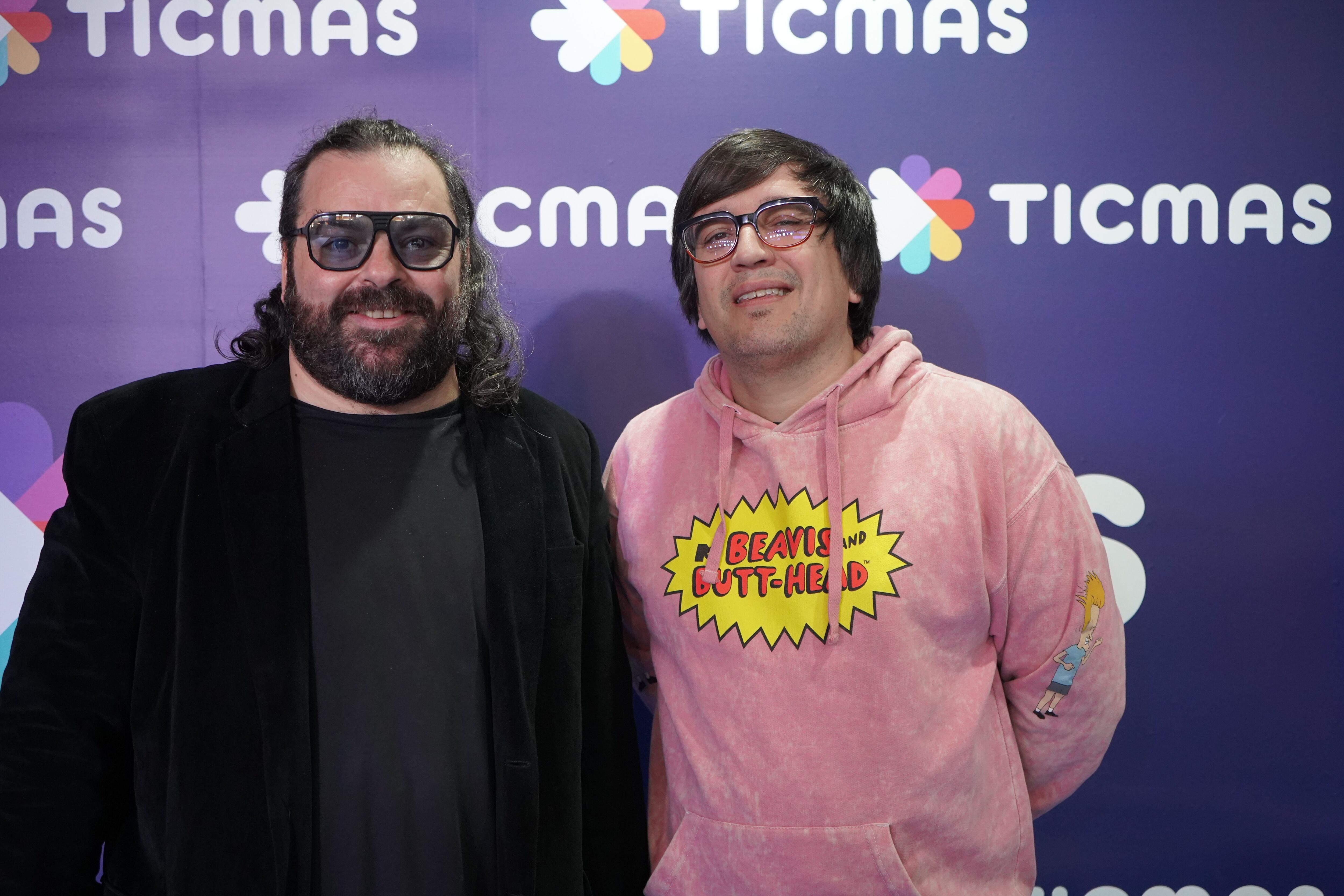 Alejandro Iparraguirre y Tomás Balmaceda Ticmas FIL 2024