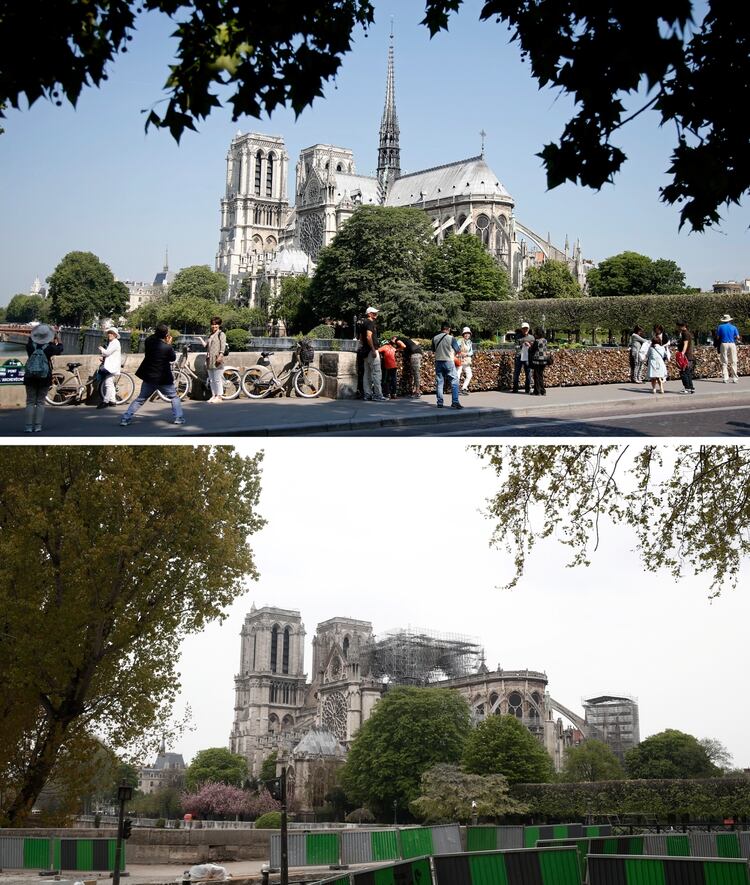 La vista desde el río Sena es una parada “obligada” para los turistas que recorren París