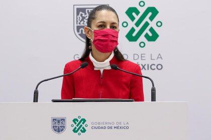 Claudia Sheinbaum informó que la CDMX se mantendrá una semana más en semáforo rojo (Foto: CDMX)