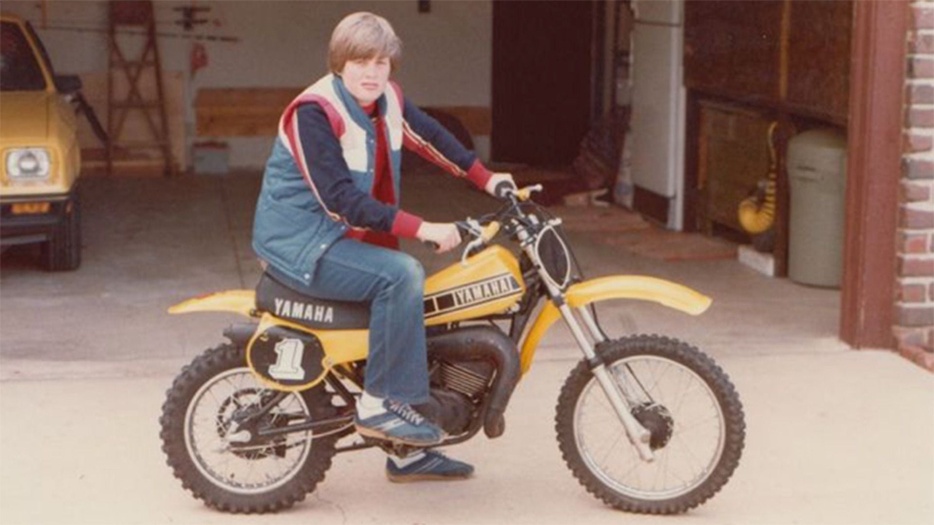 Johnny Gosch en su casa de West Des Moines, Iowa, poco antes de su desaparición