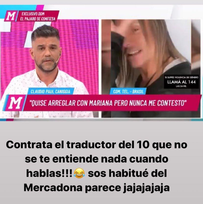 Una de las primeras publicaciones de Nannis en la red social (Foto: Instagram)