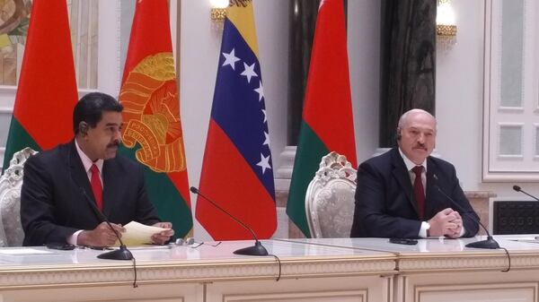 Nicolás Maduro se reunió con Alexander Lukashenko