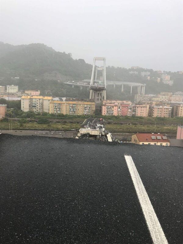 Una imagen impactante del puente