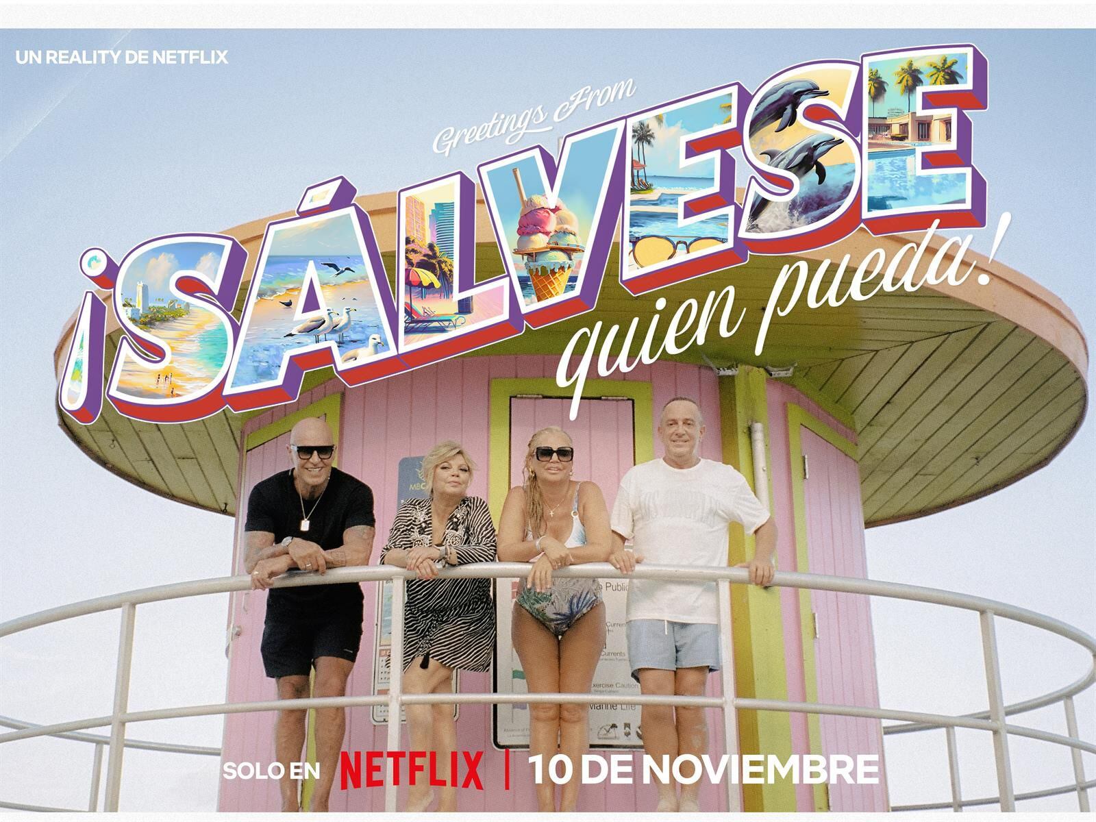 Una de las imágenes promocionales de 'Sálvese quien pueda', que se estrena el 10 de noviembre en Netflix (Europa Press / Netflix)
