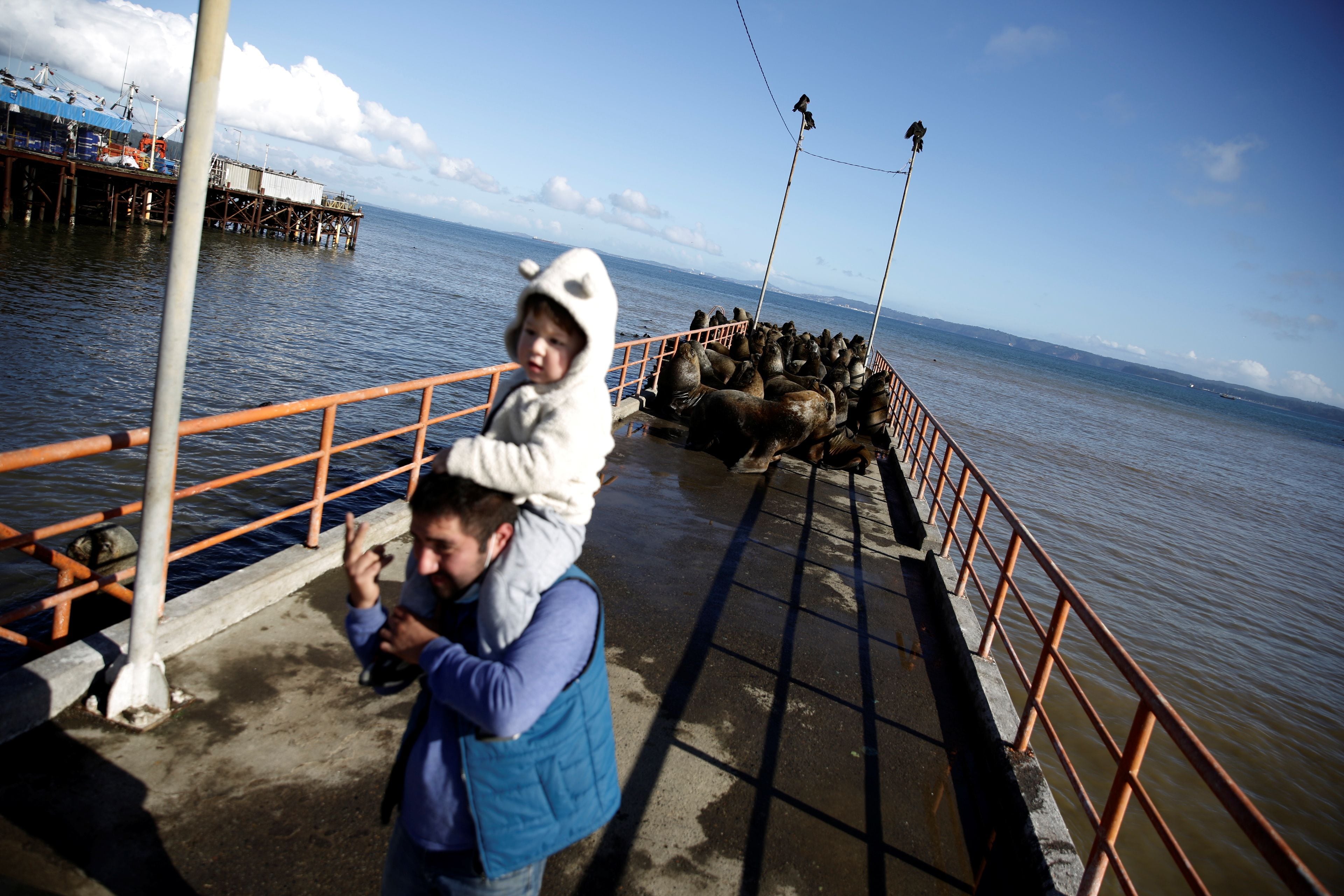 The city of Concepción has a mainly temperate Mediterranean oceanic climate. (Reuters)