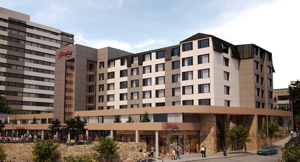 Otro Hampton by Hilton está siendo construido en el centro de la ciudad de Bariloche.