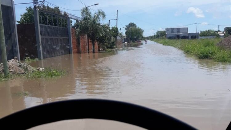 La inundación en Chaco