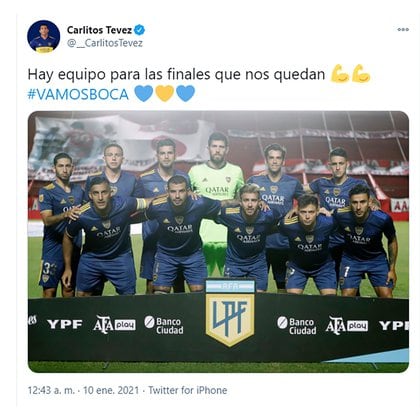 Carlos Davies tuiteó: 