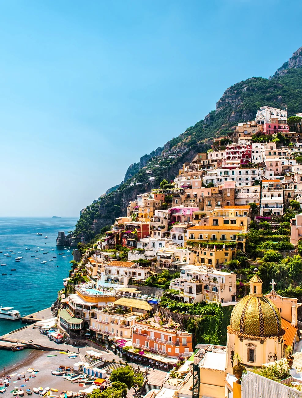 La Costa Amalfitana, uno de los destinos más espectaculares del mundo (iStock)
