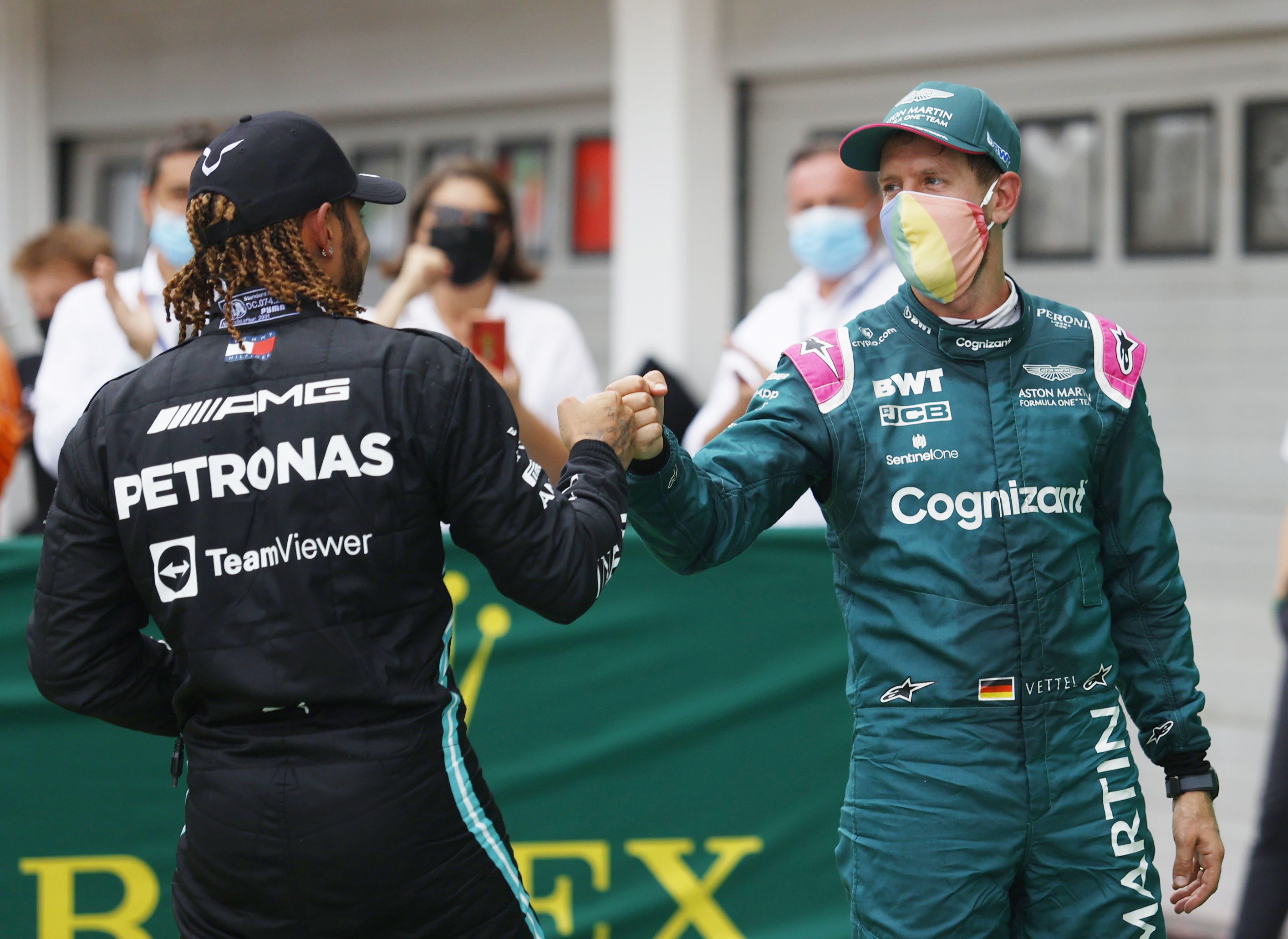 Vettel y Hamilton fueron rivales durante varias temporadas (Reuters)