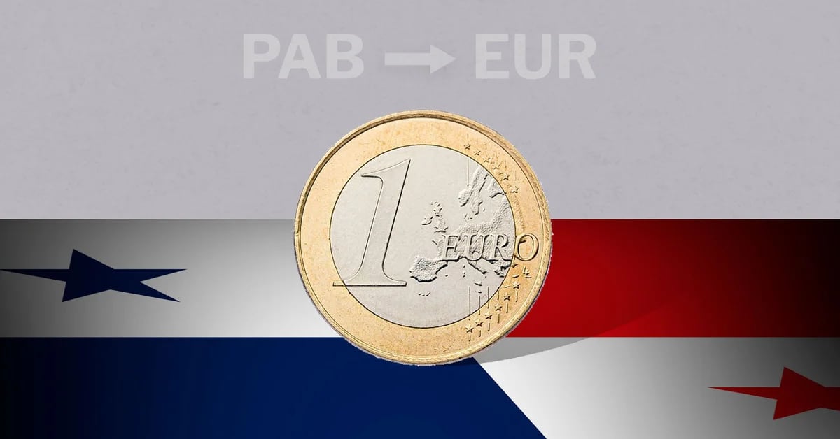 Panama: closing rate of the euro today February 21 from EUR to PAB