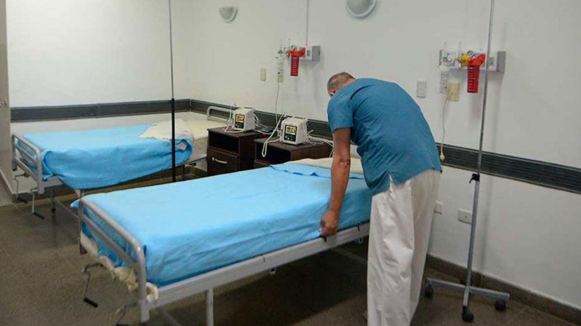 Camas hospitales terapia intensiva en Córdoba