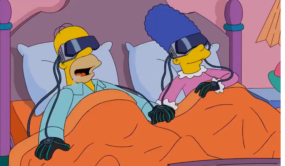Ya es viral el capítulo de Los Simpson que habría predicho la llegada de las Apple Visión Pro. (Los Simpson)