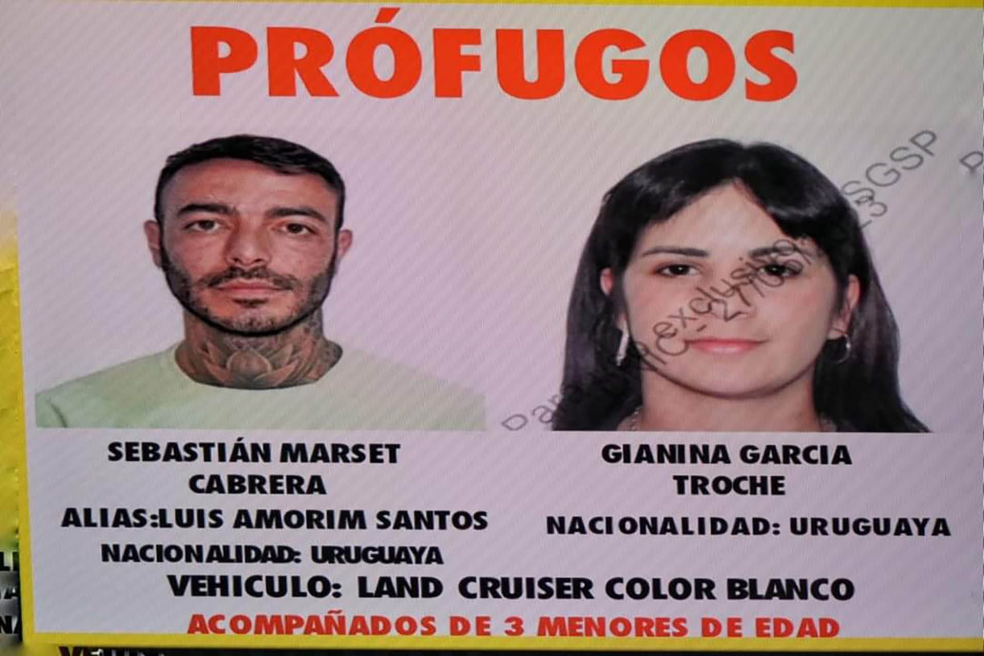 El narco uruguayo Sebastián Marset estaba prófugo en Bolivia desde septiembre de 2022. Usaba el nombre de Luis Amorim (Twitter: ministro Eduardo del Castillo)