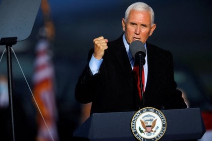 El vicepresidente de Estados Unidos, Mike Pence