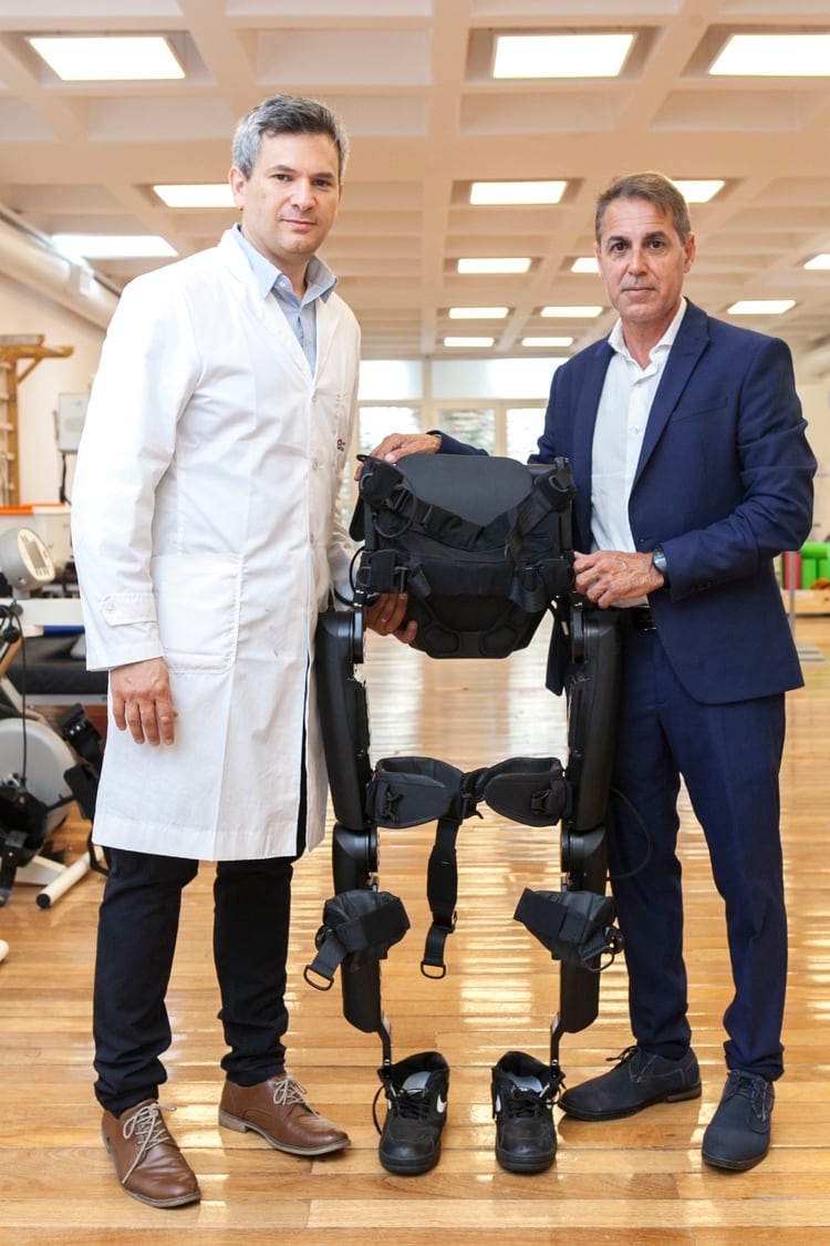 Zimerman muestra el exoesqueleto en Cites Ineco