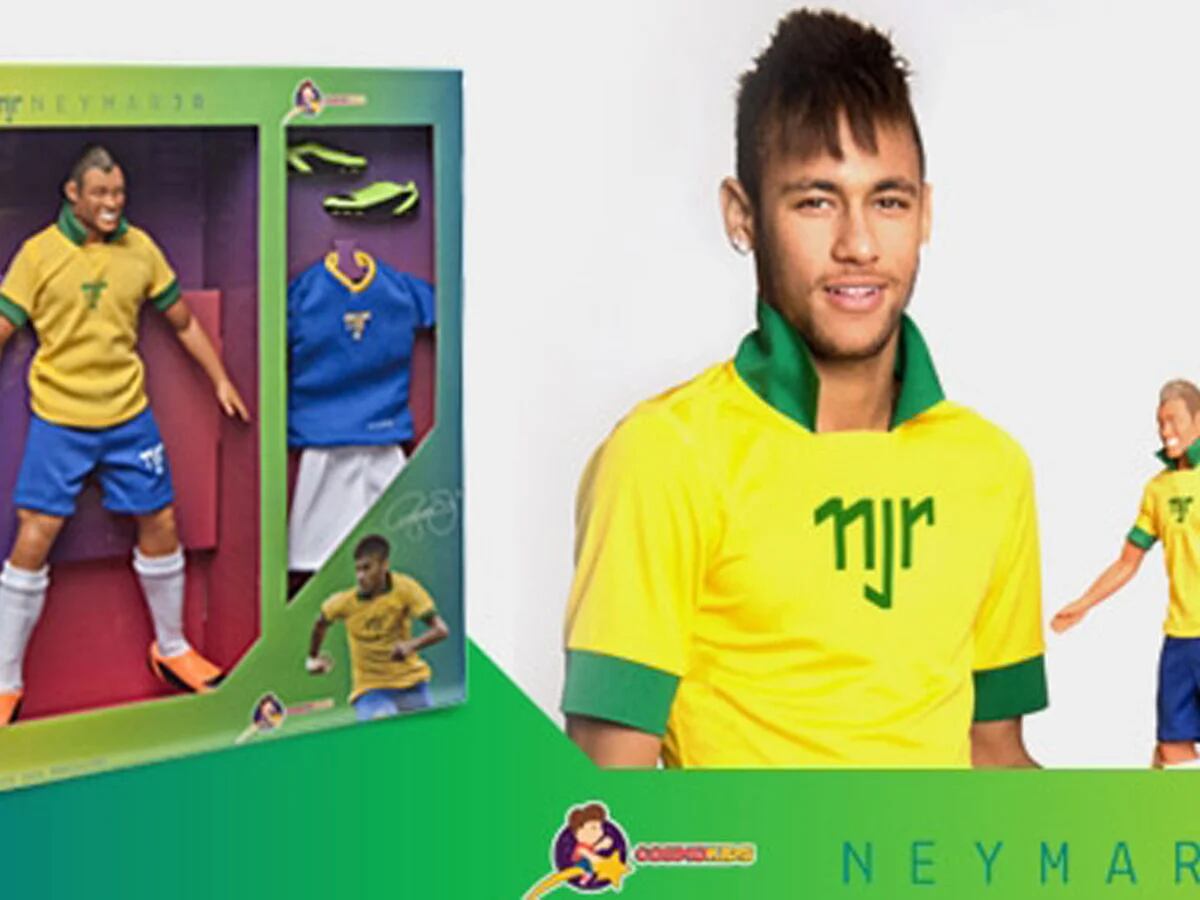 Neymar lanzó un muñeco para niños que se le parece muy poco - Infobae
