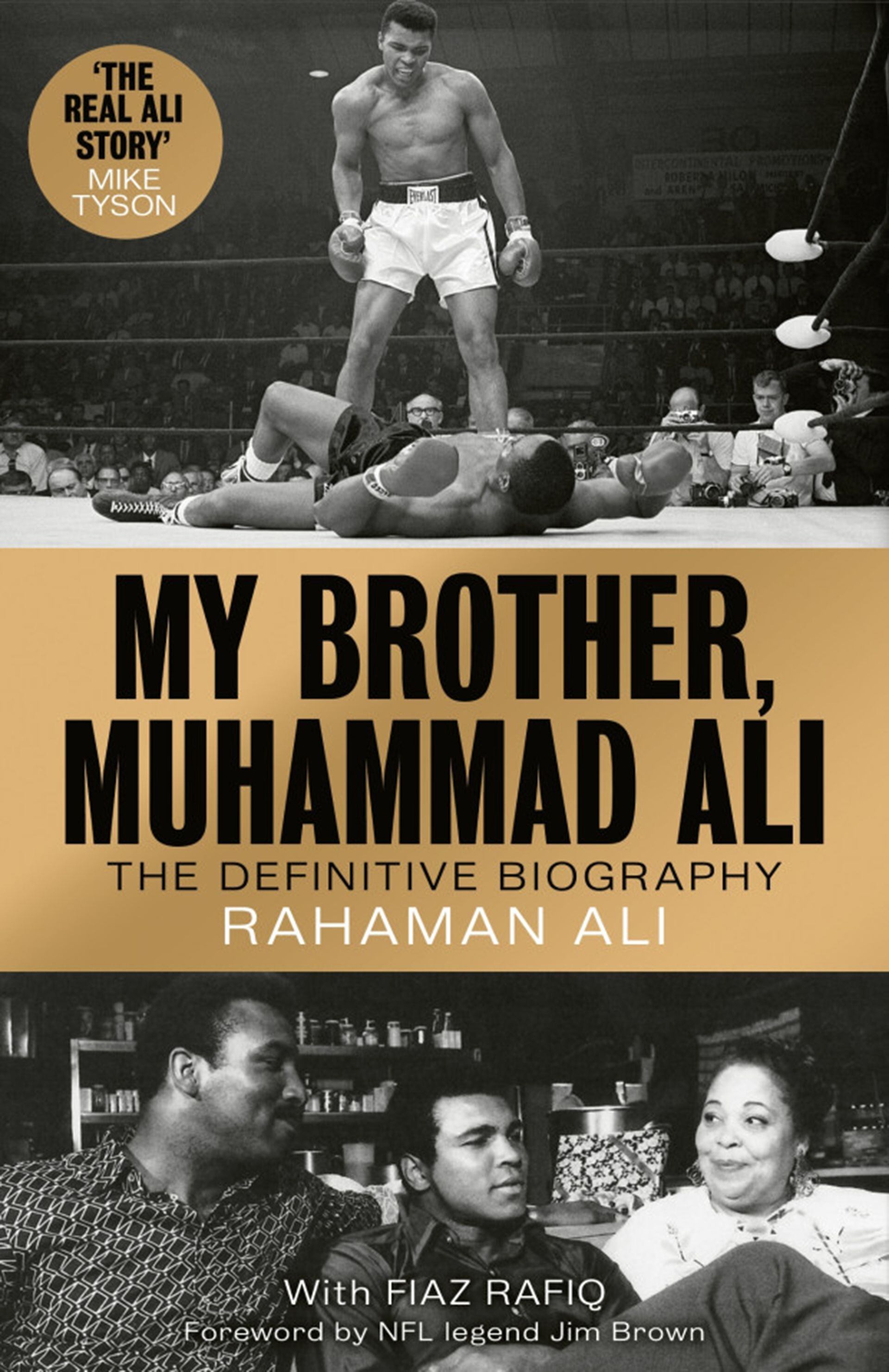 La tapa del libro que publicó el hermano de Muhammad Ali