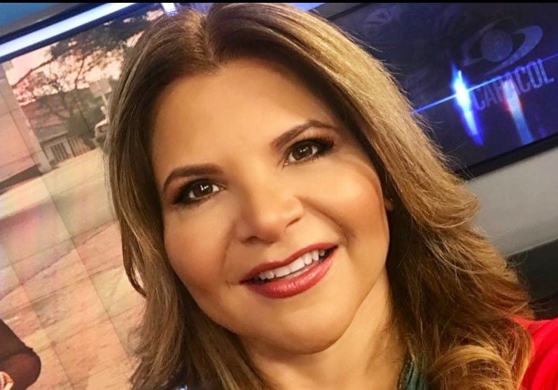 Diva Jessurum, Colombian presenter, was one of Laura Acuña's first bosses - credit @divajessurum/Instagram