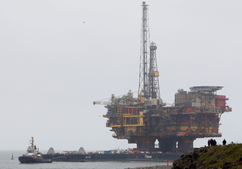 Plataforma petrolera de Shell en Hartlepool, Gran Bretaña, 2 mayo 2017. REUTERS/Darren Staples