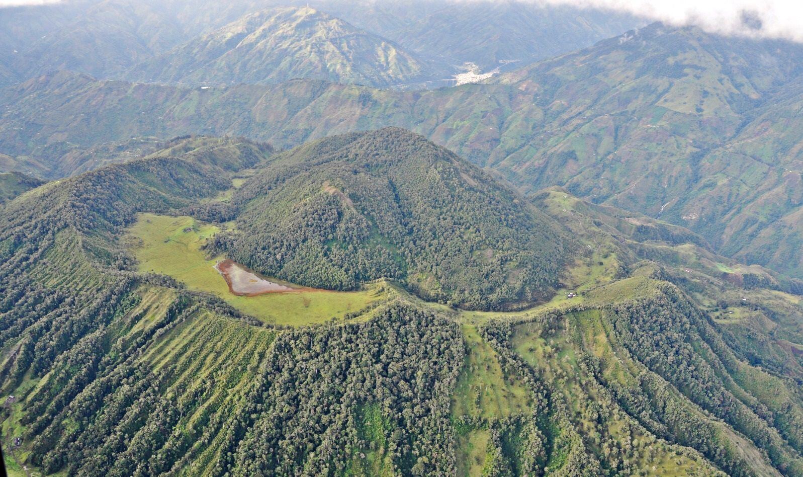 El volcán Cerro Machín ha presentado desprendimiento interno de roca, lo que ha generado más actividad sísmica de la usual en el departamento - crédito SGC