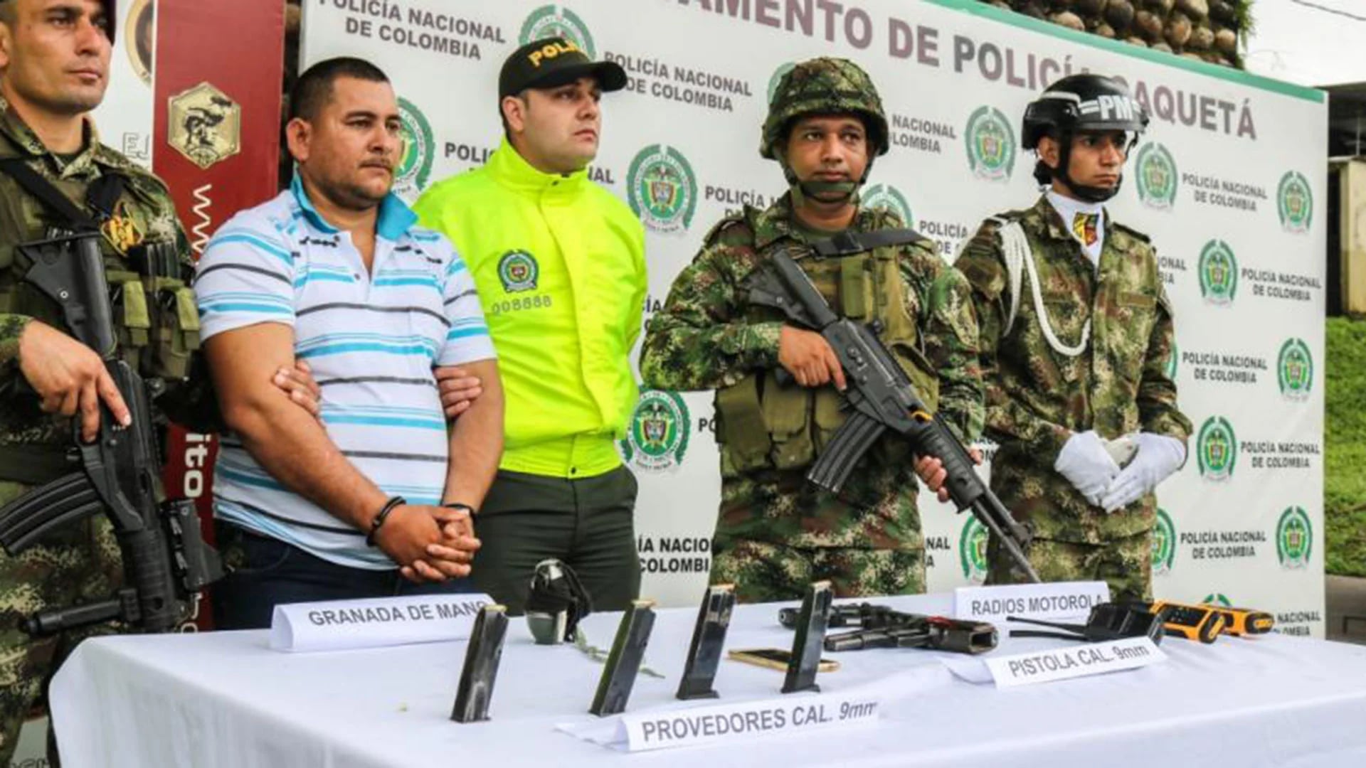 Alias ‘Mono Toño’ tenía cerca de nueve años delinquiendo en el frente 39 de las FARC. (Foto Ejército Nacional)