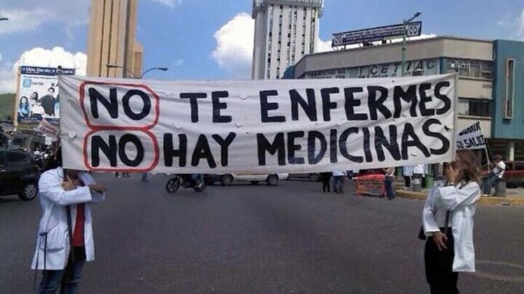 Venezuela sufre la escasez de medicinas