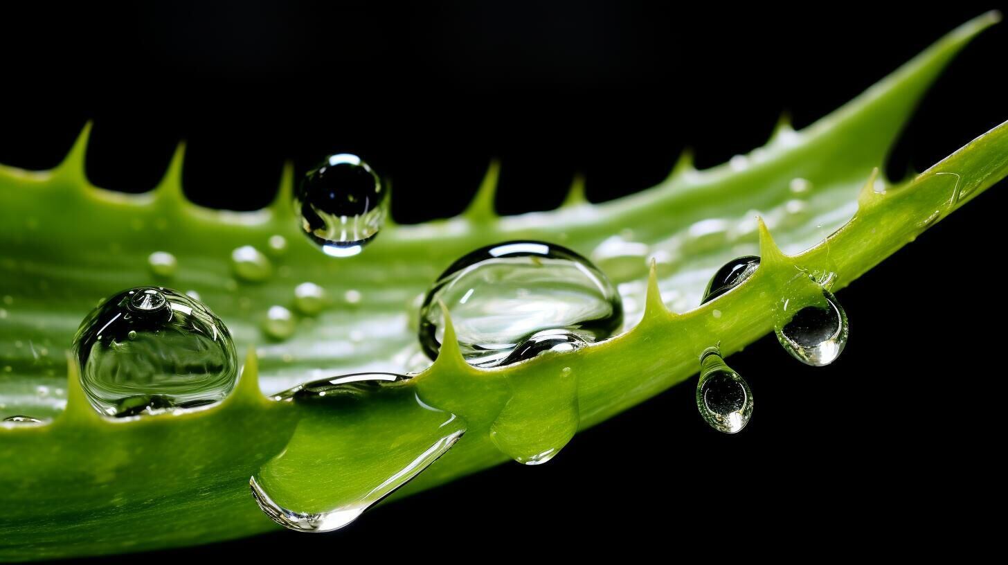 Imagen en primer plano de hojas de aloe vera que resaltan sus propiedades saludables. Una muestra de la belleza natural que contribuye al bienestar. (Imagen ilustrativa Infobae)