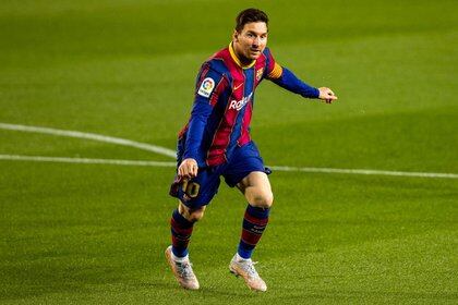 Messi marcó dos goles y se encamina a ser el Pichichi de La Liga (Europa Press)
