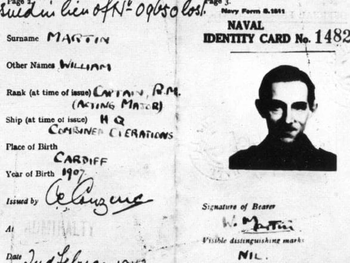 El hombre que nunca existió: un cadáver en el mar y el increíble engaño que  ayudó a ganar la Segunda Guerra Mundial - Infobae