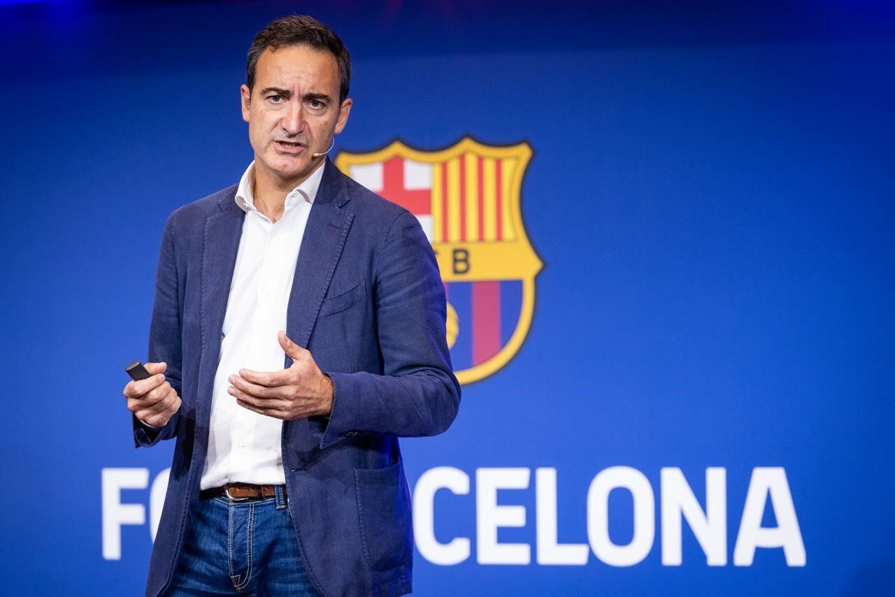 06-10-2021 El director general del FC Barcelona, Ferran Reverter, explica la situación económica del club el 6 de octubre de 2021DEPORTESFCB
