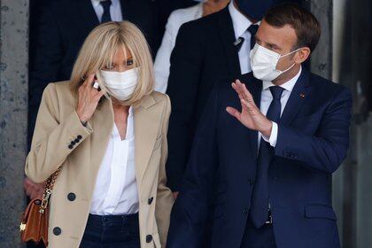 Brigitte y Emmanuel Macron 