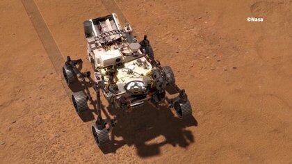 El robot mide tres metros y tiene las dimensiones de un pequeño auto (NASA)