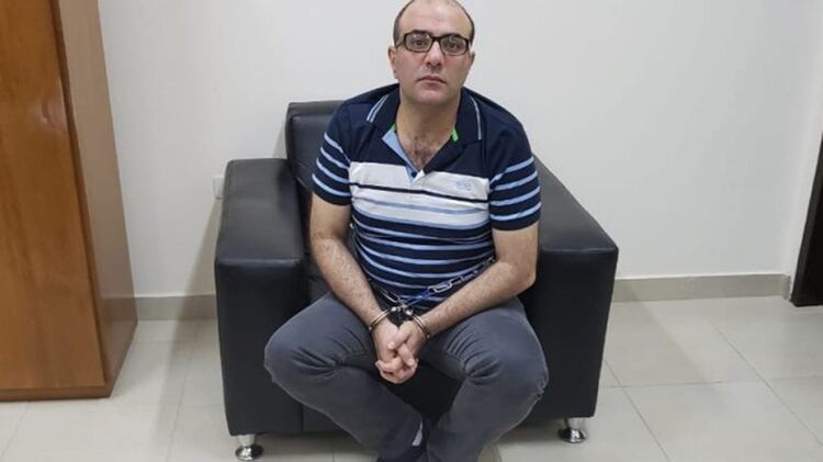Ali Barakat antes de ser extraditado (Ministerio PÃºblico de Paraguay)