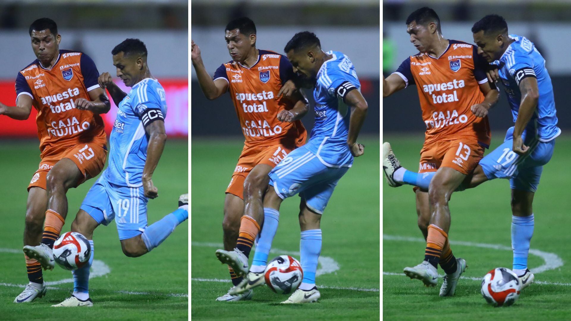 La secuencia de la dura lesión de Yoshimar Yotún en Sporting Cristal vs César Vallejo por Liga 1.