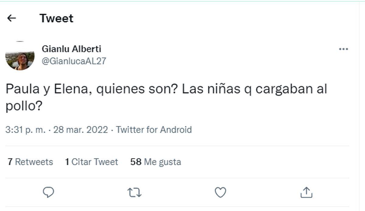 Twitter reactions to Pedro Castillo's phrase.