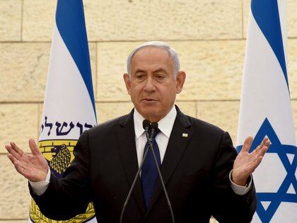 Primer ministro israelí Benjamin Netanyahu. Debbie Hill/Pool via REUTERS/File Photo