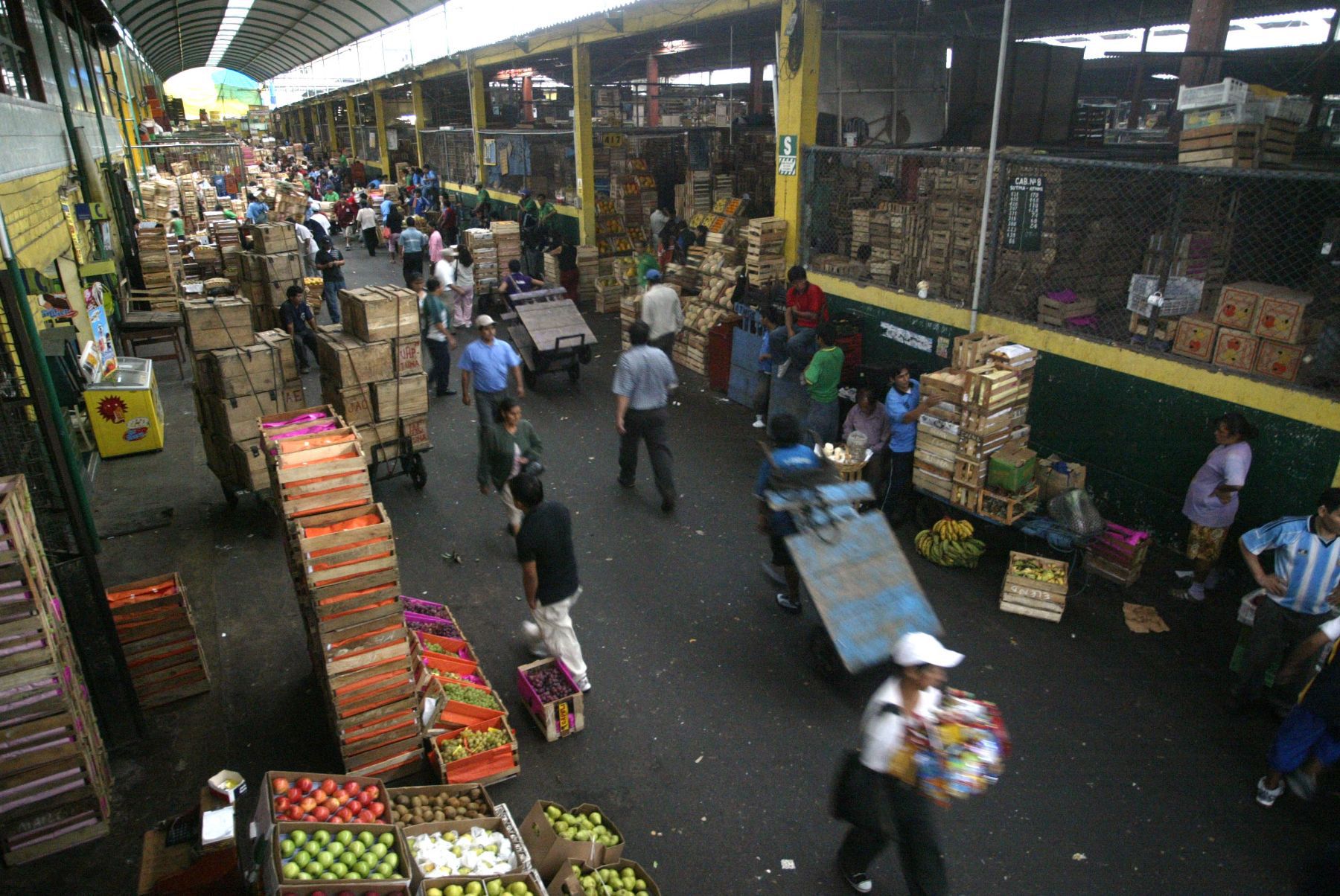 Mercado Mayorista de Frutas N° 2 está ubicado en La Victoria. (Andina)