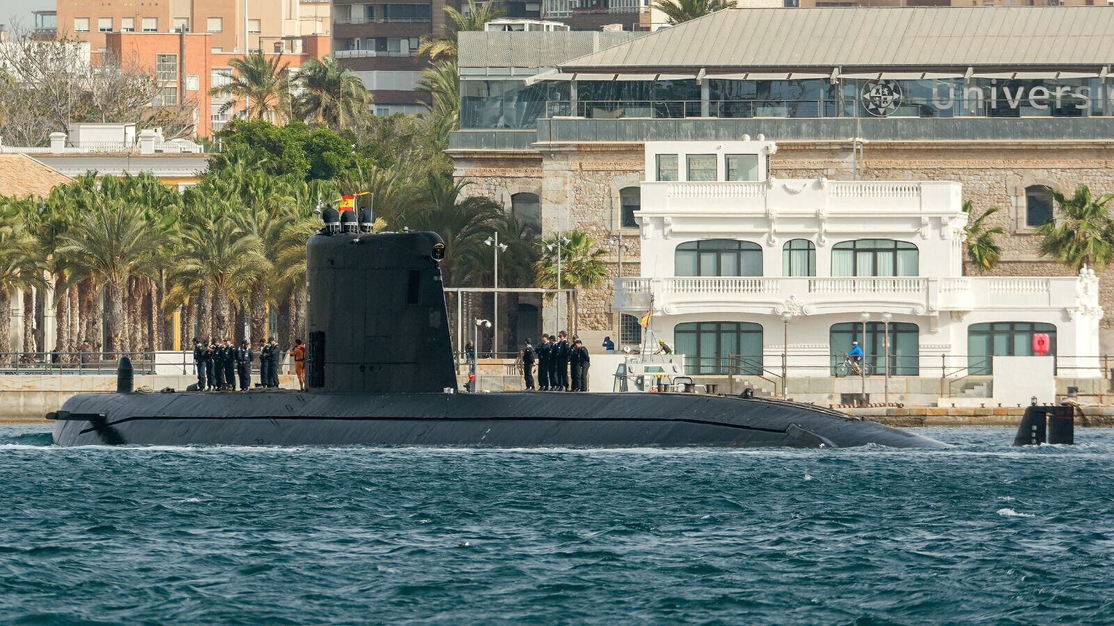 El submarino de la Armada española S-72 Mistral (Estado Mayor de Defensa)