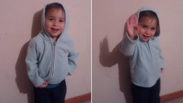 Javi, el más chiquito, nació cinco meses después de la muerte de su papá