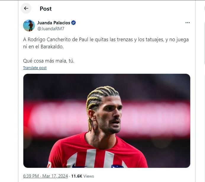 Memes y reacciones por el error de Rodrigo De Paul en la derrota del Atlético de Madrid ante Barcelona
