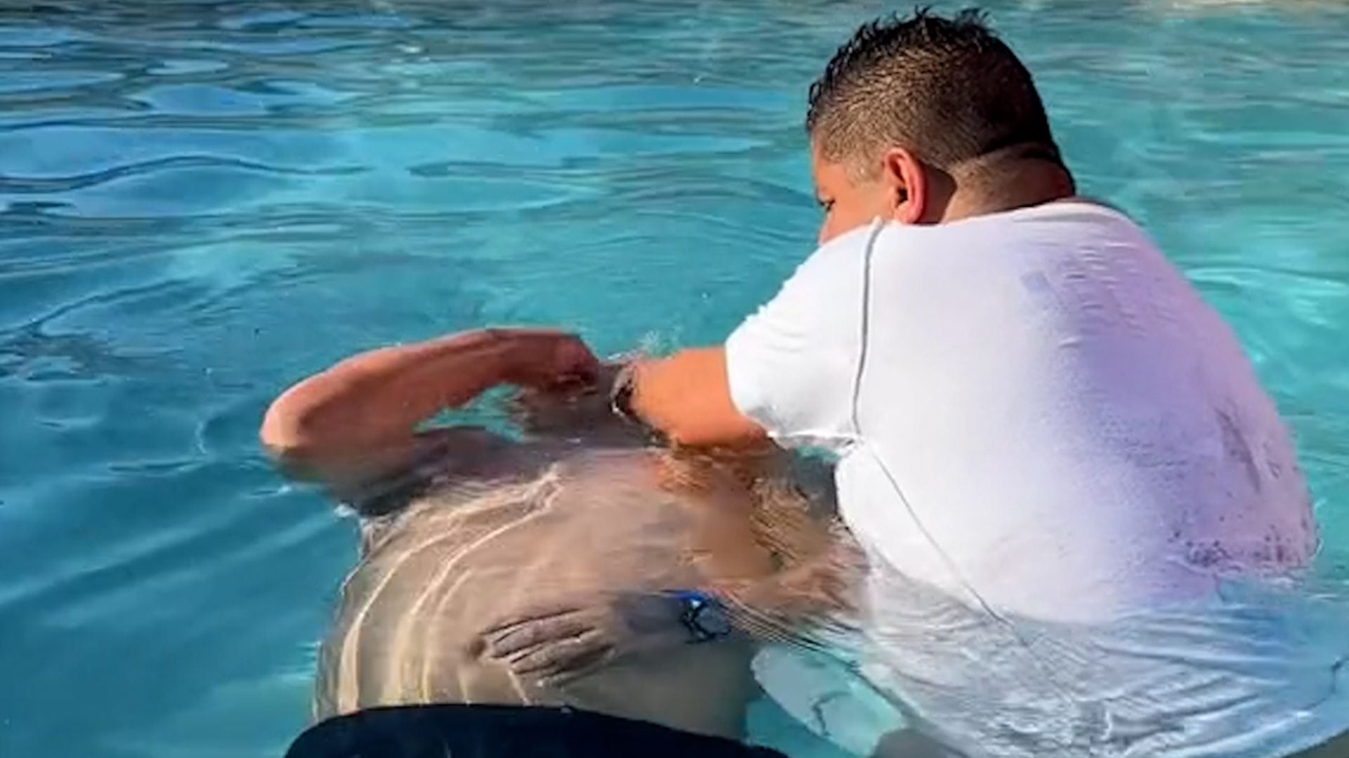 El bautismo del Turco García en Miami