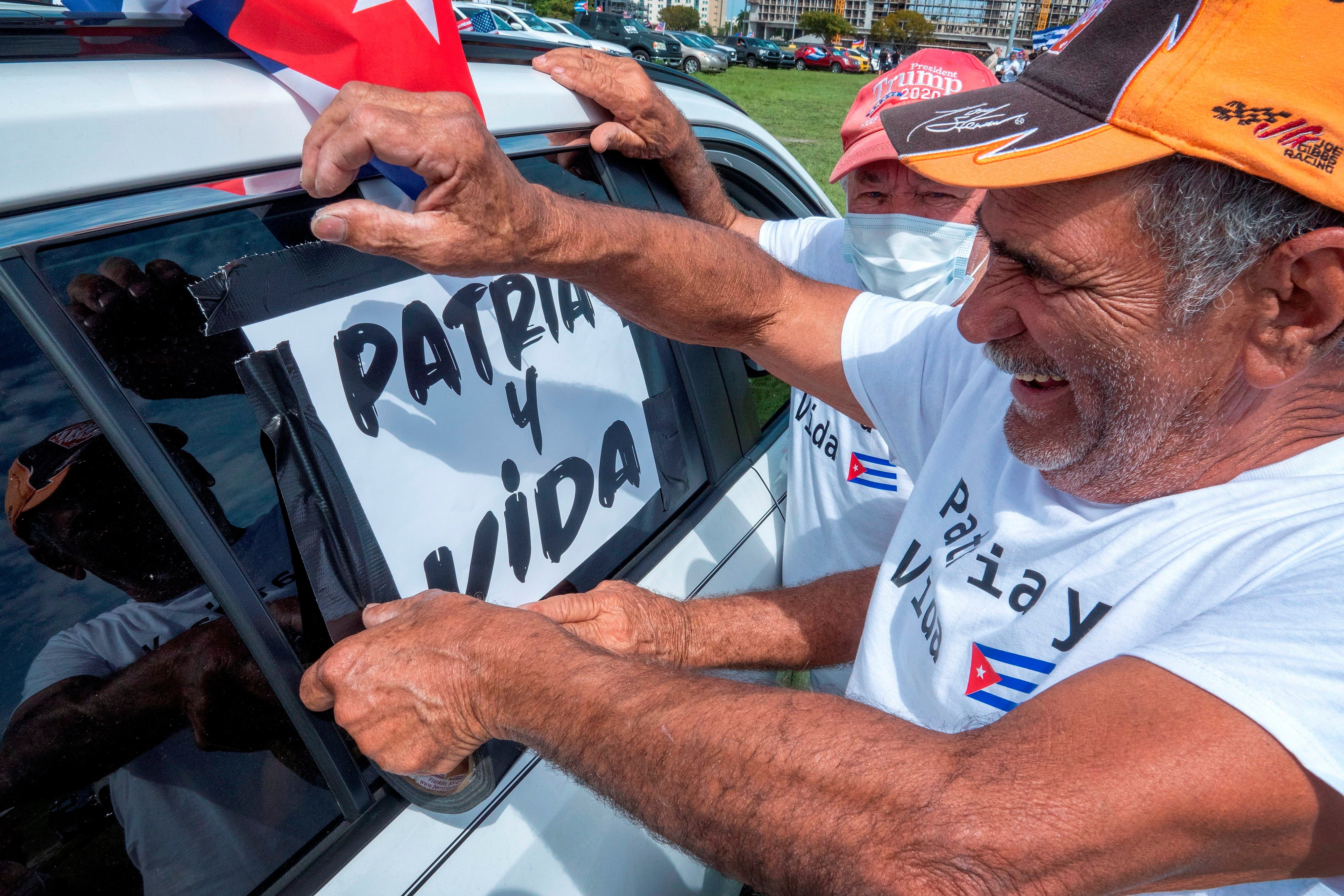 "Patria y Vida" se ha convertido en un himno de protesta contra la dictadura cubana
EFE/EPA/CRISTOBAL HERRERA-ULASHKEVICH
