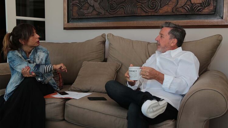 Montaner, durante la entrevista con Infobae en Miami