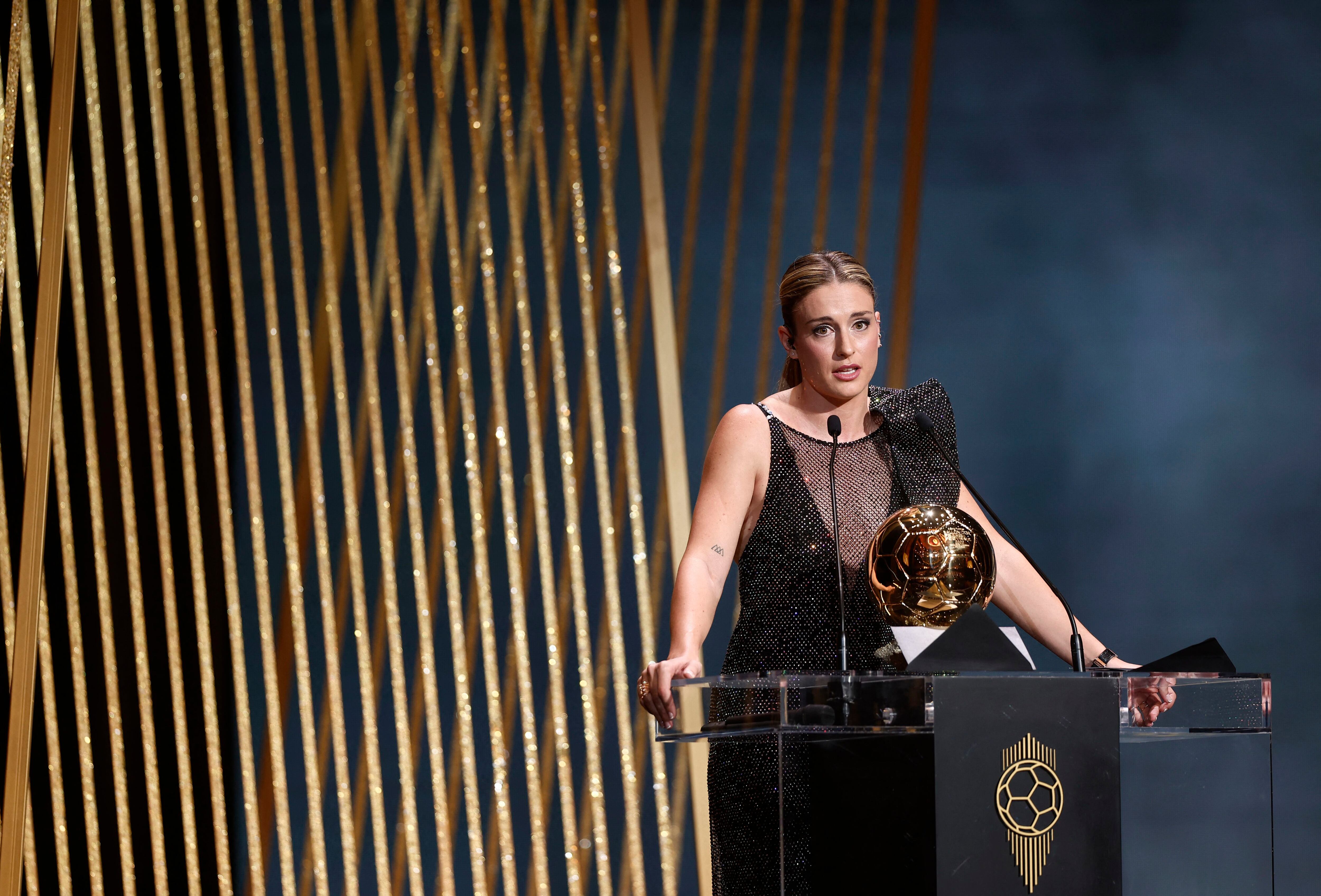 Alexia Putellas won the Women's Award last year (Photo: Reuters)