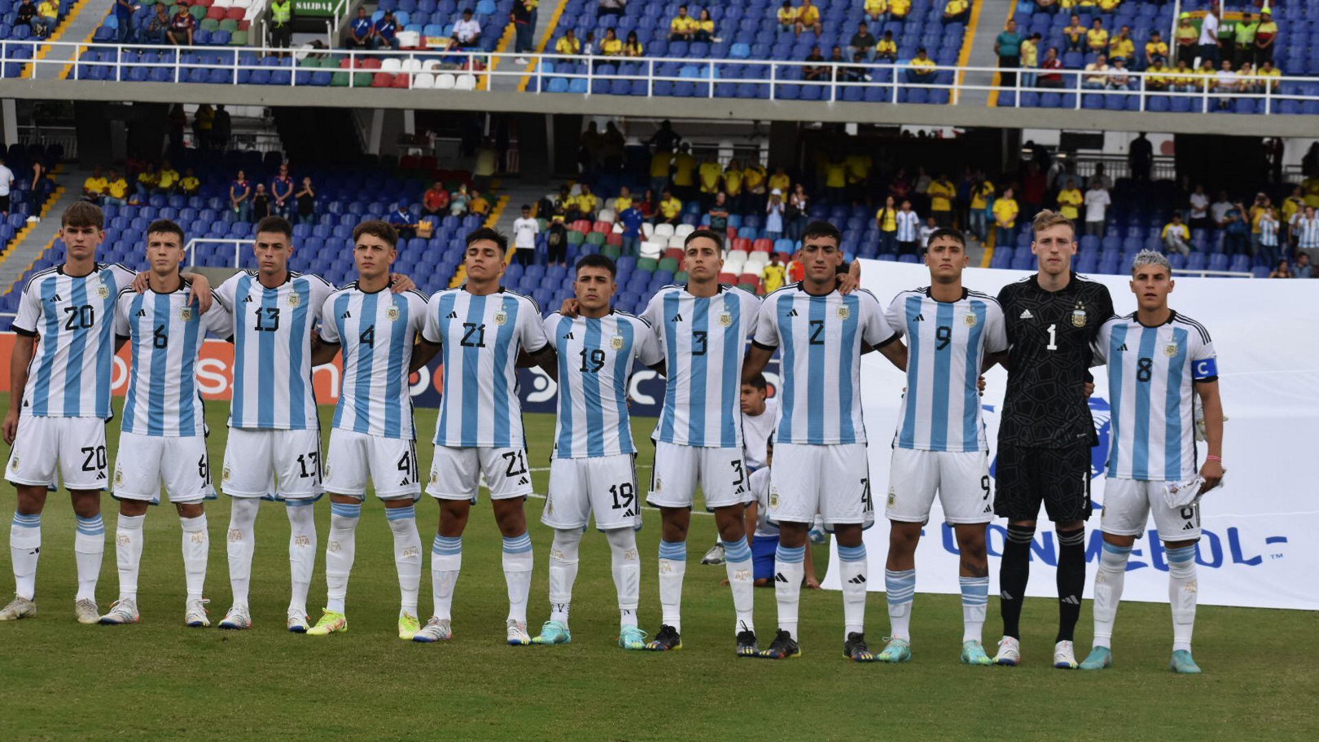 Seleccion argentina Sub 20 vs paraguay