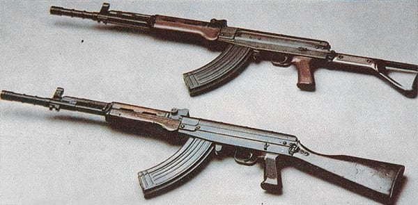 El fusil Tipo 81 chino, un clon del AK-47 que en sus diferentes variantes se puede hallar en todo Medio Oriente