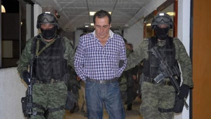 El esposo de Clara Elena, Héctor Beltrán Leyva, detenido en 2014
