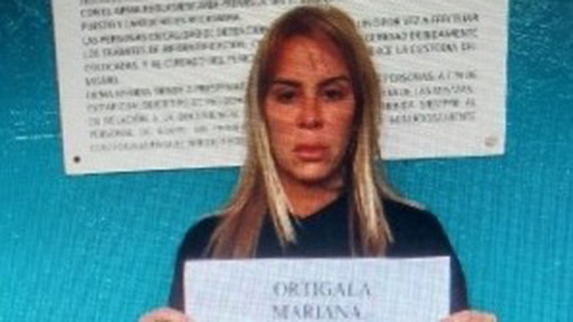 Mariana Ortigala tras su último arresto
